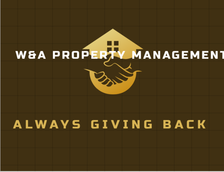 Logo for W & A Property Management