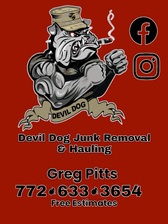 Devil Dog Junk Removal & Hauling logo