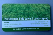 The Greener Side Lawn and Landscape logo