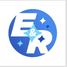 Logo for E & R Master Cleaning