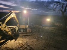 WoodRock Construction logo