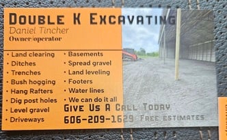 Double K Excavating LLC logo