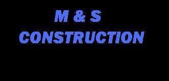 M & S Constructions logo