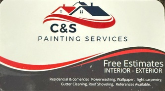 C&S PAINTING SERVICES logo