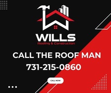 Logo for Wills Roofing & Construction LLC