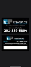Logo for Evolution Pro Construction LLC