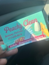Logo for Peachy Clean
