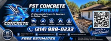 FST Concrete Express logo