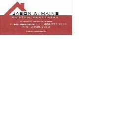 Jason A. Mains Custom Carpentry logo