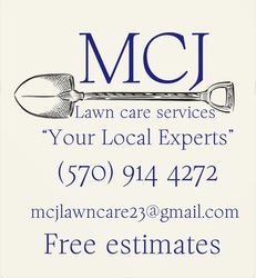MCJ Lawn Care Service logo
