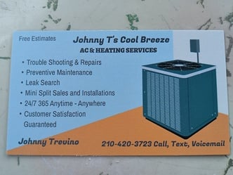 Johnny T's Cool Breeze AC and Heating logo