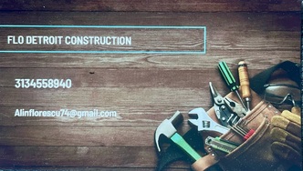 FLO Detroit Construction logo