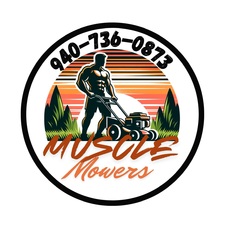 Logo for Muscle Mowers
