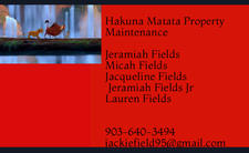 Logo for Hakuna Matata Home and Property Maintenance