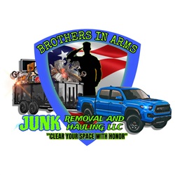 Brothers in Arms Junk Removal logo