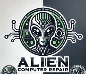 Alien Computer Repair logo