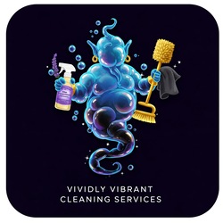 Vividly Vibrant Cleaning Services logo