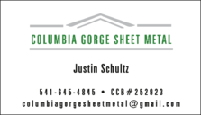 Logo for Columbia Gorge Sheet Metal, LLP