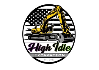 High Idle Excavation logo