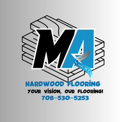 M&A Hardwood Flooring logo