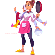 Logo for Cleaning Like Mama's, LLC