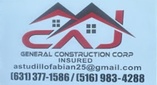 C.A.J. GENERAL CONSTRUCTION, CORP. logo
