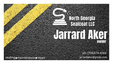 Logo for North Georgia Sealcoat LLC