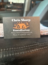 Logo for Chris Sharp Installations