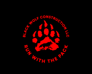 Black Wolf construction, LLC logo