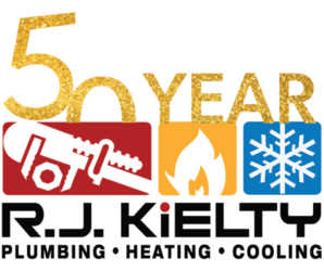 RJ Kielty Plumbing, Heating & Cooling logo