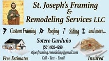 Avatar for St Joseph's Framing and Remodeling Services, LLC