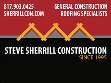 Logo for Steve Sherrill Construction