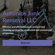 Antonio's Junk Removal logo