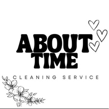 Logo for About Time Cleaning Services, LLC