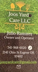 Joos Yard Care logo