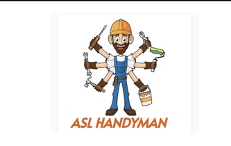 ASL handyman logo