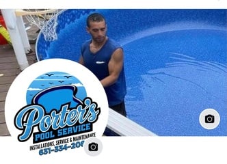 Porter's Pool Service logo