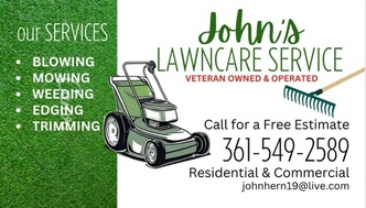 John's lawn mower service sale