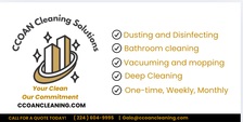 Logo for CCoan Cleaning Solutions LLC