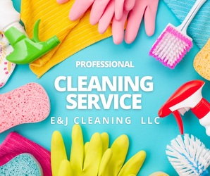 E&J Cleaning logo