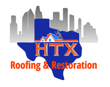 Logo for HTX Roofing & Restoration