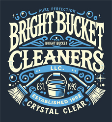 Bright Bucket Cleaners logo