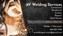 AV Welding Services logo