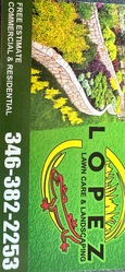 Lopez Lawn Care & Landscaping logo