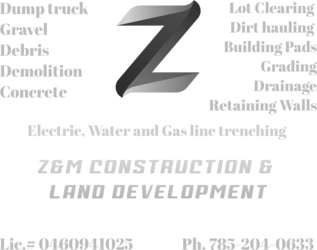 Z&M CONSTRUCTION, EXCAVATION, & SEPTIC logo