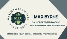 Logo for Maximum Landscaping & Lawn Care