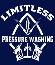 Logo for LIMITLESS PRESSURE WASHING LLC