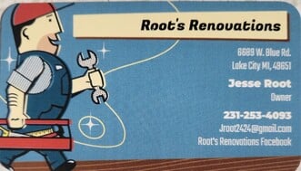 Root's Renovations logo