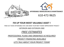 Avatar for AFFORDABLE REMODELING + MAINTENANCE LLC