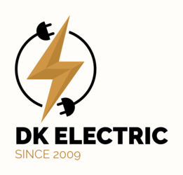 DK Electric logo